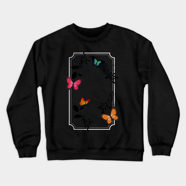 Butterfly, nevertheless Crewneck Sweatshirt by PedaDesign